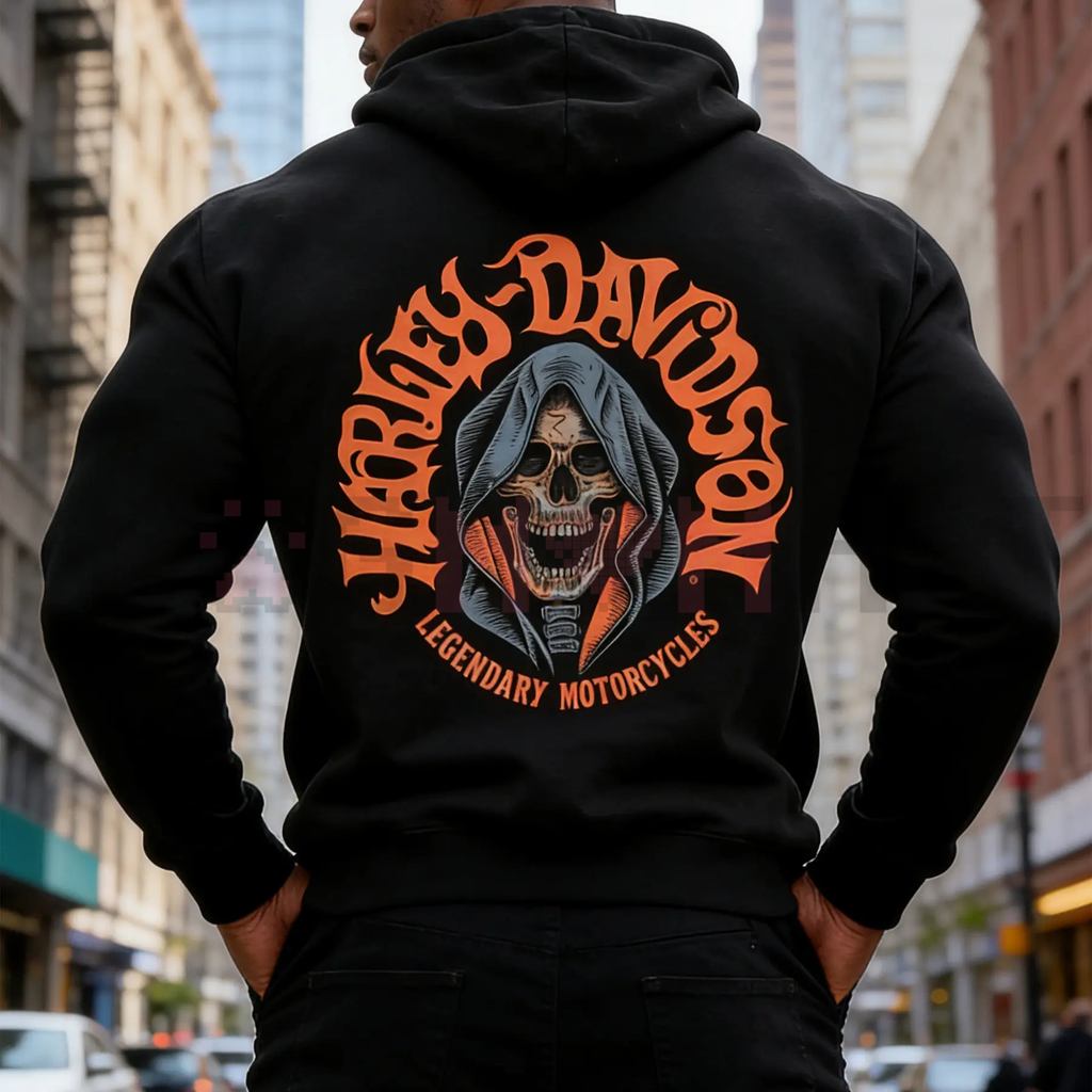 Legacy Road HD Motorcycles Hoodie