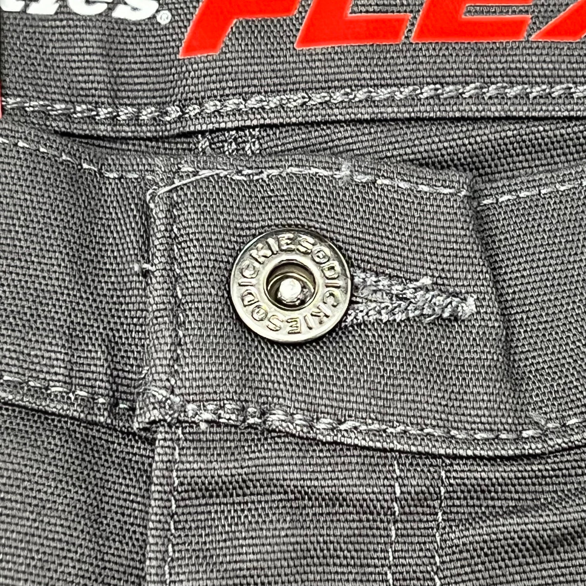 DICKIES Flex Regular Fit Double Knee Pant Mns Sz 36X30 Stonewashed Slate DP903SSL