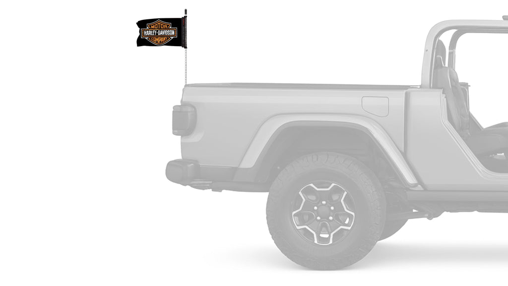Harley Davidson 12"x18" Forever Wave Flag for Bronco