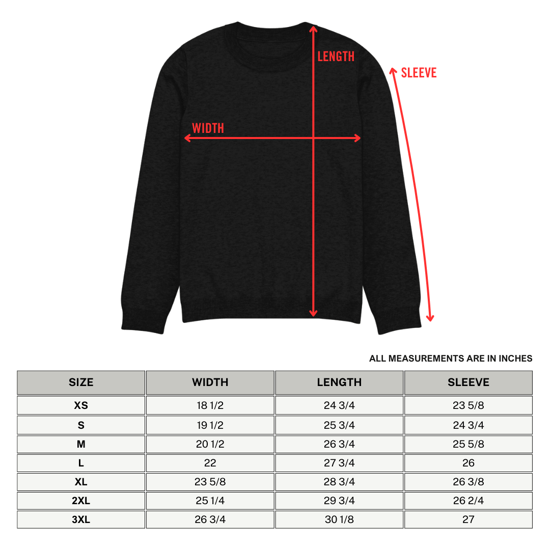 Cozy Creep Knit Crewneck Sweater