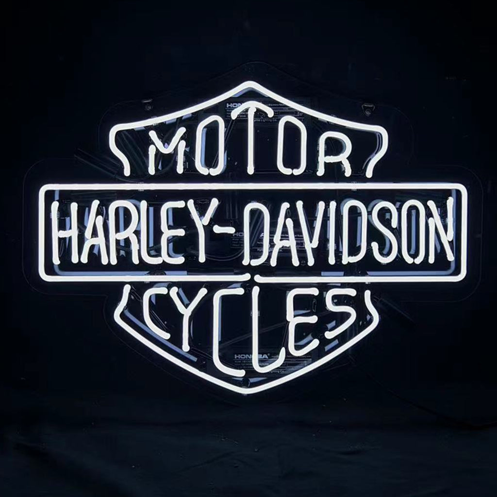 Harley Davidson Motorcycle Neon Light